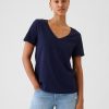 Maglietta VintageSoft in cotone biologico con scollo a V Maglietta VintageSoft in cotone biologico con scollo a V