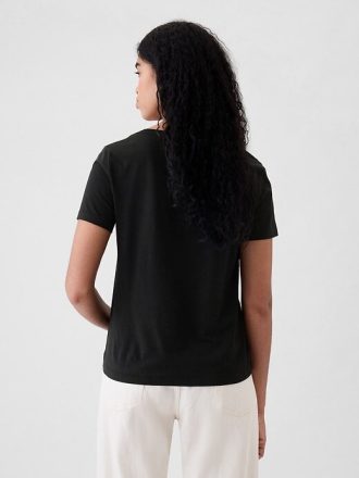 Maglietta VintageSoft in cotone biologico con scollo a V