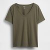Maglietta VintageSoft in cotone biologico con scollo a V Maglietta VintageSoft in cotone biologico con scollo a V