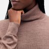 Maglione a collo alto in lana merino Maglione a collo alto in lana merino