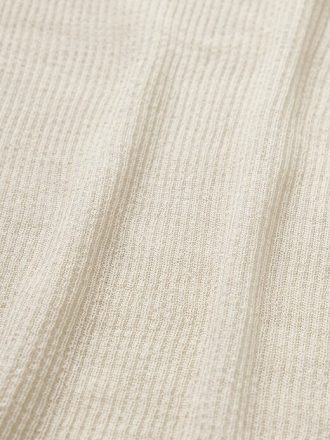 Maglione a coste trasparenti