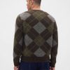 Maglione Argyle spazzolato Maglione Argyle spazzolato