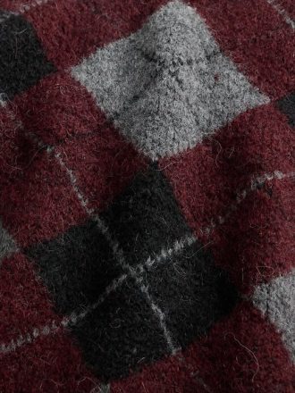 Maglione Argyle spazzolato