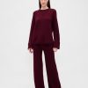 Maglione boyfriend CashSoft Shaker-Stitch