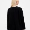 Maglione boyfriend CashSoft Shaker-Stitch Maglione boyfriend CashSoft Shaker-Stitch
