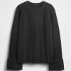 Maglione boyfriend CashSoft Shaker-Stitch Maglione boyfriend CashSoft Shaker-Stitch
