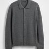Maglione cardigan in misto lana merino Maglione cardigan in misto lana merino