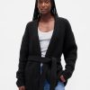 Maglione cardigan oversize avvolgente