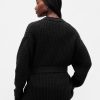Maglione cardigan oversize avvolgente