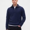 Maglione CashSoft con cerniera a un quarto Maglione CashSoft con cerniera a un quarto