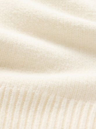 Maglione CashSoft corto con scollo a V alto