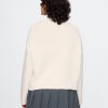Maglione CashSoft corto con scollo a V alto
