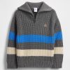 Maglione con cerniera a un quarto per neonati e bambini piccoli Maglione con cerniera a un quarto per neonati e bambini piccoli