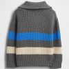 Maglione con cerniera a un quarto per neonati e bambini piccoli Maglione con cerniera a un quarto per neonati e bambini piccoli