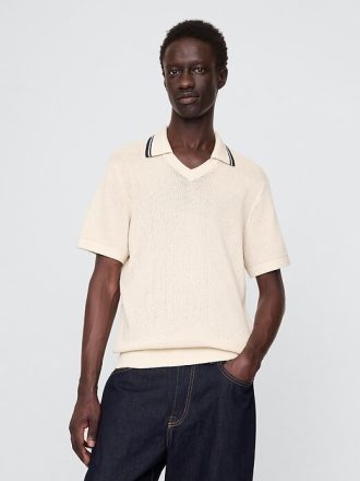 Maglione con colletto Johnny