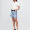 Maglione corto in maglia a trecce 100% cotone
