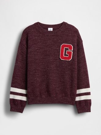 Maglione girocollo grafico per neonati e bambini