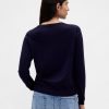 Maglione girocollo in lana merino