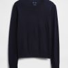 Maglione girocollo in lana merino