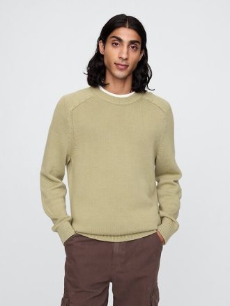Maglione girocollo raglan
