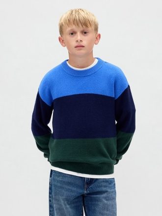 Maglione girocollo rilassato CashSoft per bambini
