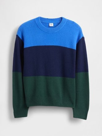 Maglione girocollo rilassato CashSoft per bambini