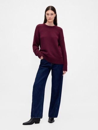 Maglione oversize 100% cotone