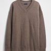 Maglione oversize con scollo a V CashSoft Maglione oversize con scollo a V CashSoft