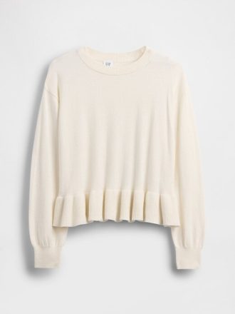 Maglione peplo rilassato per bambini