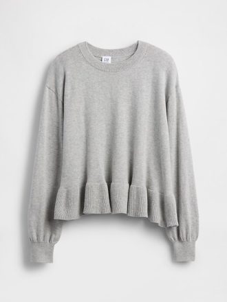 Maglione peplo rilassato per bambini