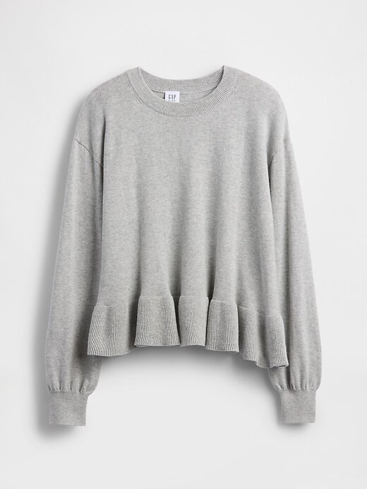 Maglione peplo rilassato per bambini Maglione peplo rilassato per bambini
