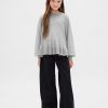 Maglione peplo rilassato per bambini Maglione peplo rilassato per bambini