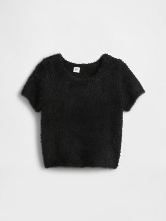Maglione per bambini con ciglia riciclate