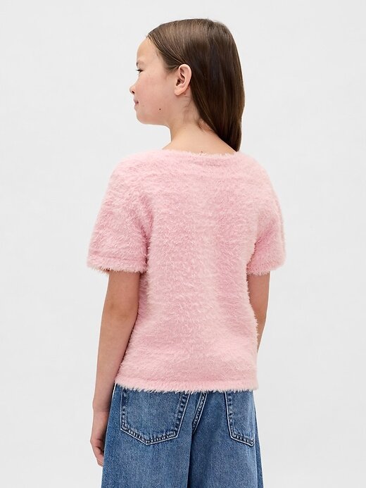 Maglione per bambini con ciglia riciclate Maglione per bambini con ciglia riciclate