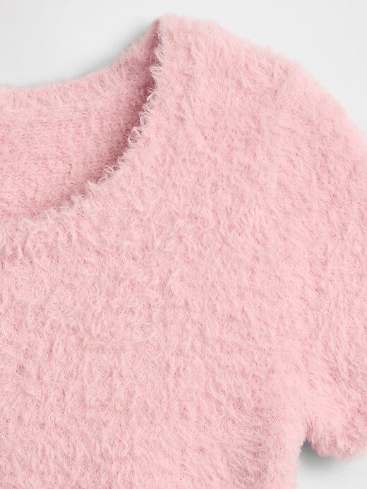 Maglione per bambini con ciglia riciclate Maglione per bambini con ciglia riciclate