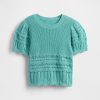 Maglione per bambini con motivo misto smerlato