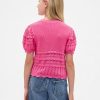 Maglione per bambini con motivo misto smerlato