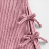 Maglione per bambini in maglia a coste Softspun con lacci laterali