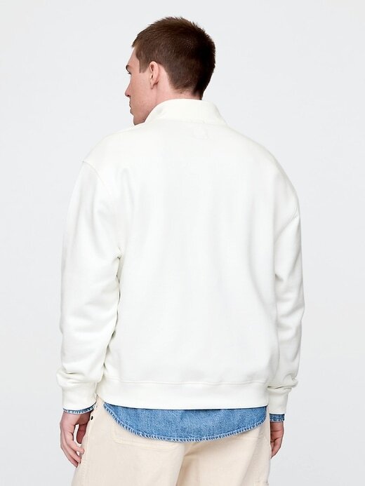 Maglione pesante con logo ad arco Maglione pesante con logo ad arco