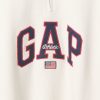 Maglione pesante con logo ad arco Maglione pesante con logo ad arco