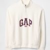 Maglione pesante con logo ad arco Maglione pesante con logo ad arco