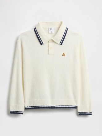 Maglione polo CashSoft per neonati e bambini piccoli