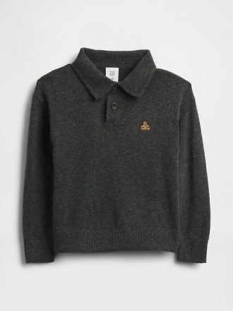 Maglione polo CashSoft per neonati e bambini piccoli