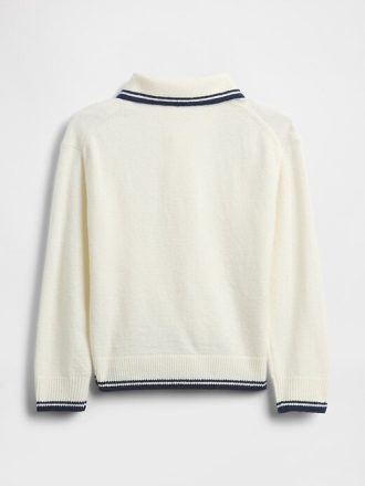 Maglione polo CashSoft per neonati e bambini piccoli