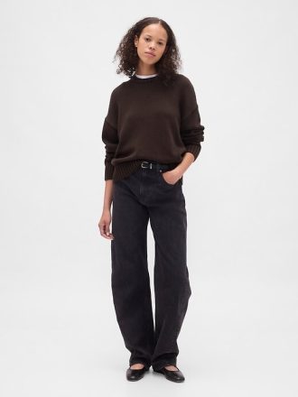 Maglione rilassato 100% cotone