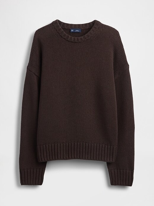 Maglione rilassato 100% cotone Maglione rilassato 100% cotone