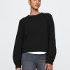 Maglione rilassato con maniche a palloncino Maglione rilassato con maniche a palloncino