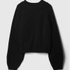 Maglione rilassato con maniche a palloncino Maglione rilassato con maniche a palloncino