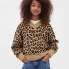 Maglione squadrato con scollo a V per bambini Maglione squadrato con scollo a V per bambini