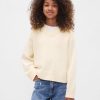 Maglione squadrato con scollo a V per bambini Maglione squadrato con scollo a V per bambini